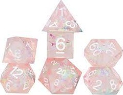 Sharp Pink Fairy Dice Set